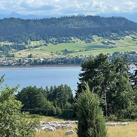 Wyspa Ciszy - Agroturystyka, Nieopodal Czorsztyna, I Kluszkowce Nad Zalewem Czorsztynskim Farmház Maniowy